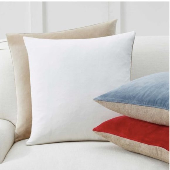 Pottery Barn Other - {1} (Twilight-Black) Velvet Linen Pillow Cover